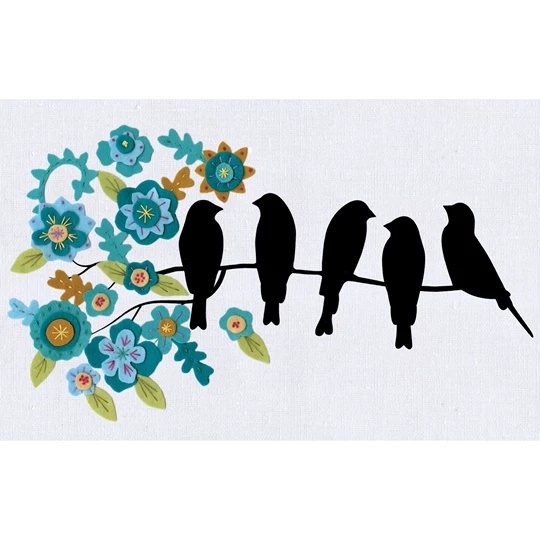 Image 1 of Design Works Crafts Bird Silhouette Craft Kit