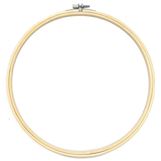 Image 1 of Peak Dale Products Bamboo Embroidery Hoop 25cm (10 inch) Frame
