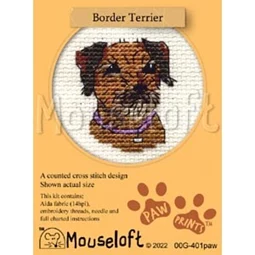 Mouseloft Border Terrier Cross Stitch Kit