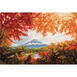 Panna Mount Fuji Cross Stitch Kit