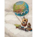 Image of Panna Travelling with Books Cross Stitch Kit