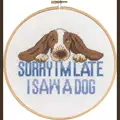 Image of Permin Sorry Dog Cross Stitch Kit