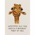 Image of Permin Giraffe Cross Stitch Kit