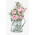 Image of Luca-S Jug with Roses Cross Stitch Kit