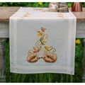 Image of Vervaco Hedgehog and Autumn Leaves Runner Cross Stitch Kit