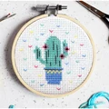 Image of The Make Arcade Cute Cactus Cross Stitch Kit