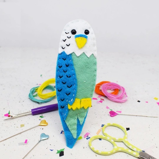 Image 1 of The Make Arcade Billy Budgie Craft Kit
