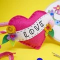 Image of The Make Arcade LOVE Heart Craft Kit