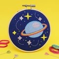 Image of The Make Arcade Galaxy Embroidery Kit