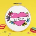 Image of The Make Arcade Be Kind Embroidery Kit