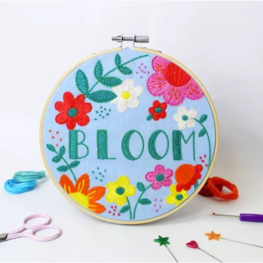 Image 1 of The Make Arcade Bloom Embroidery Kit