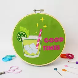 The Make Arcade Good Times Embroidery Kit