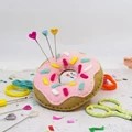 Image of The Make Arcade Sweet Doughnut Pin Cushion Craft Kit