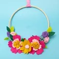 Image of The Make Arcade Floral Wreath Craft Kit