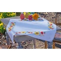 Image of Vervaco Wildflowers Tablecloth Cross Stitch Kit