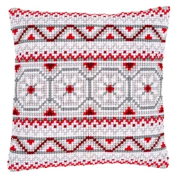 Vervaco Norweigan Motif Cushion Christmas Cross Stitch Kit