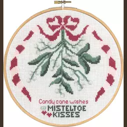 Permin Mistletoe Christmas Cross Stitch Kit