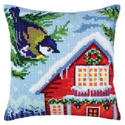 Collection D'Art Before Christmas Cushion Cross Stitch Kit