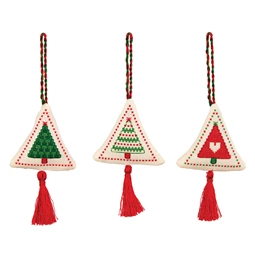 Green and Red Tree Ornaments