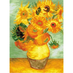 RIOLIS Sunflowers - Van Gogh Cross Stitch Kit