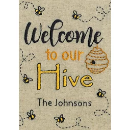 Dimensions Our Hive Embroidery Kit