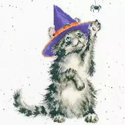 Bothy Threads The Witch's Cat Cross Stitch Kit
