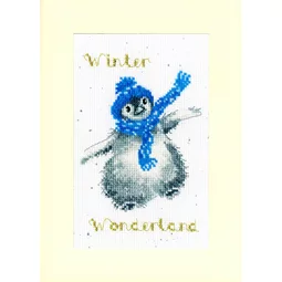 Bothy Threads Winter Wonderland Christmas Card Making Christmas Cross Stitch Kit