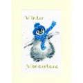 Image of Bothy Threads Winter Wonderland Christmas Card Making Christmas Cross Stitch Kit