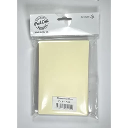 Peak Dale Products Self Adhesive Mount Board Pk 10 - 4 x 6 Inches Accessory