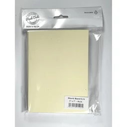 Peak Dale Products Self Adhesive Mount Board Pk 10 - 5 x 7 Inches Accessory