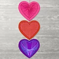 Image of Peak Dale Products Intro Into Thread Art Hearts Craft Kit