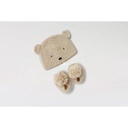 DMC Teddy Hat and Booties Knitting Kit