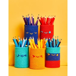 Sirdar Happy Pencil Pots Crochet Kit