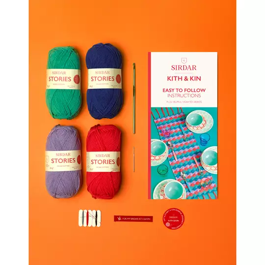 Sirdar Kith & Kin Crochet Kit - Big Bobble Hat