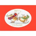 Image of Bothy Threads Mice on Ice Christmas Card Making Christmas Cross Stitch Kit