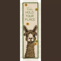 Permin I'll Hold Your Place Bookmark Cross Stitch Kit