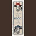 Image of Permin I'm in the Mood Bookmark Cross Stitch Kit