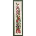 Image of Permin Flowers and Butterflies Banner Cross Stitch Kit