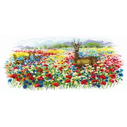 RIOLIS Blooming Meadow Cross Stitch Kit