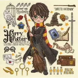 Harry Potter Silhouette Cross stitch pattern