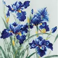 Image of RIOLIS Blue Irises Cross Stitch Kit
