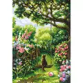 Image of RIOLIS Garden Swing Cross Stitch Kit