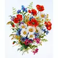 Image of Merejka Meadow Blooms Cross Stitch Kit