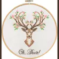 Image of Permin Deer Cross Stitch Kit