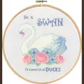 Image of Permin Swan Cross Stitch Kit