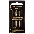 Image of Pony Gold Plated Tapestry Needles Size 18 Accessory
