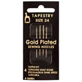 Image of Pony Gold Plated Tapestry Needles Size 24 Accessory