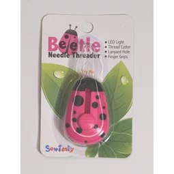 None Branded LED Needle Beetle - Pink Accessory