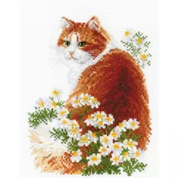 RIOLIS Ginger Meow Cross Stitch Kit