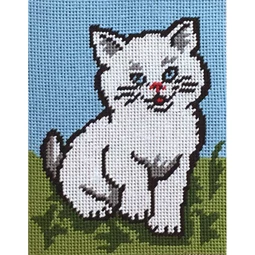 Gobelin-L White Kitten Kit Tapestry
